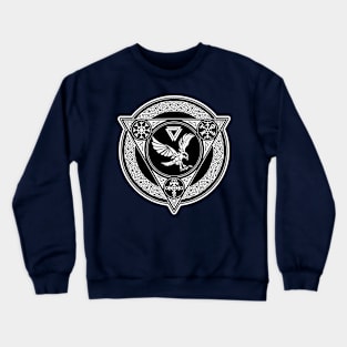 Eagle Mystic Zodiac Viking Design Crewneck Sweatshirt